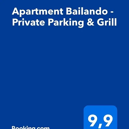 Lägenhet Bailando - Private Parking & Grill